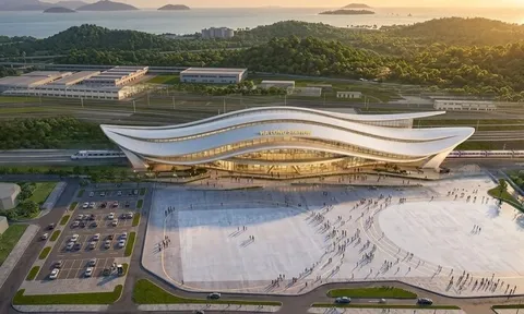 Hé lộ hình ảnh của Hạ Long Station tại Vinhomes Global Gate Hạ Long