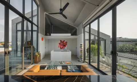 Ngôi nhà ngập tràn ánh sáng giữa Bangkok