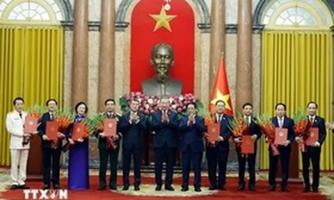 Tổng Bí thư, Chủ tịch nước Tô Lâm trao quyết định bổ nhiệm các thành viên Chính phủ