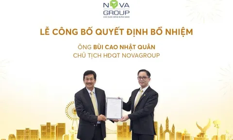 Ông Bùi Cao Nhật Quân thay cha làm Chủ tịch HĐQT NovaGroup