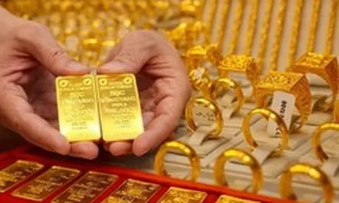 Giá vàng SJC, vàng nhẫn trơn chiều ngày 18/4