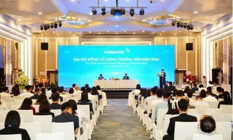 Eximbank tổ chức thành công Đại hội đồng cổ đông thường niên 2026, tập trung thực thi chiến lược và củng cố nền tảng phát triển