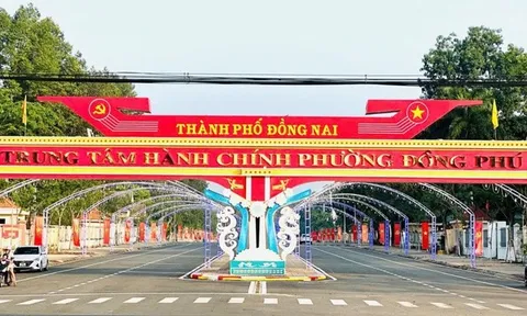 Không khí phấn khởi tại các phường mới ở Đồng Nai trong ngày 30/4
