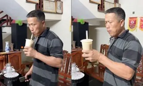 Bị bố cấm uống trà sữa, con gái tung chiêu 'tòa không thử không hiểu được đâu'