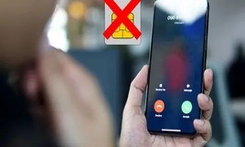 Chưa xác thực khuôn mặt, nhiều SIM di động bị khóa một chiều