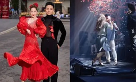 4,2 triệu lượt xem Khánh Thi - Phan Hiển đi dép khiêu vũ, netizen phải thốt lên: "Đúng là trời sinh một cặp"