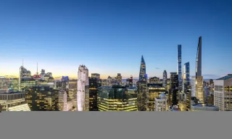 Tòa tháp chung cư chọc trời giữa trung tâm New York