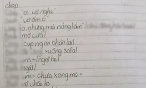 Xôn xao 2 trang truyện của học sinh lớp 4, đọc tới đâu "nổi da gà" tới đó: Cha mẹ vẫn tưởng con mình ngây thơ lắm