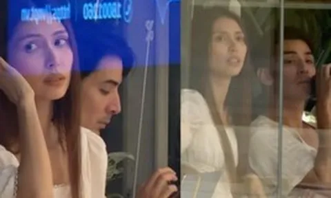 Cặp đôi mới toanh của showbiz Việt “bị khui” cảnh tình tứ ngoài đường, trên mạng lại tỏ ra như 2 người xa lạ?