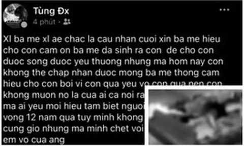 Trước khi sát hại vợ cũ, nghi phạm đăng dòng trạng thái tuyệt vọng, "không muốn vợ là của ai"