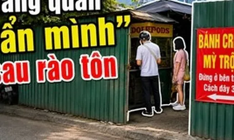 Sau 1 ngày "gây bão", những tấm menu, mã QR treo khắp hàng rào tôn đã biến mất hàng loạt