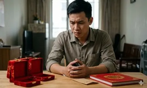 Toàn bộ vàng cưới và tiền mừng, vợ tôi lén lút đem cho anh trai vay