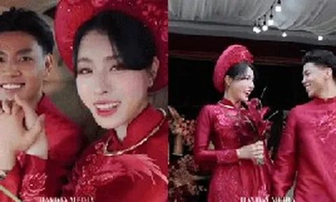 Video: Cận cảnh Văn Thanh đón dâu bằng siêu xe Rolls-Royce sang chảnh, cô dâu Bích Hạnh cực xinh, visual được khen nức nở