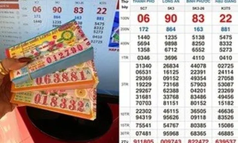 Một người trúng tới 320 tờ vé số: Tiền thưởng bao nhiêu?
