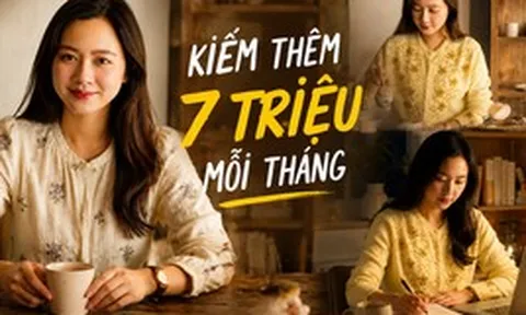 Ngoài lương chính, tôi kiếm thêm 7 triệu/tháng nhờ một việc làm sau 8 giờ tối: Cuộc sống thay đổi rõ sau tuổi 40