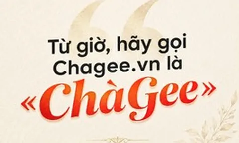 Từ 15/5/2026 tên miền Chagee.vn chính thức đọc là ChàGee