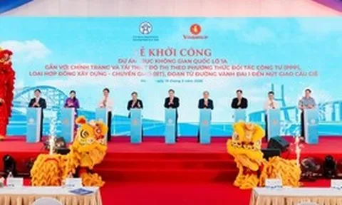 Vingroup khởi công dự án nâng cấp Quốc lộ 1A đoạn qua Hà Nội lên 90m, 16 làn xe