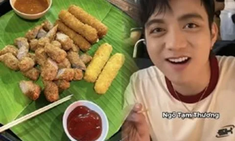 Quán nem chua rán không tẩm bột, nằm tít trong ngõ nhỏ khiến sao nam hạng A tự nguyện PR miễn phí