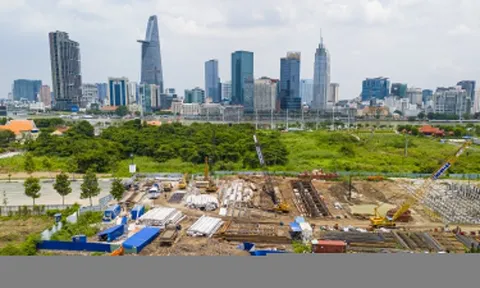 Thủ Thiêm thành đại công trường
