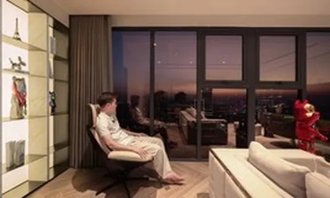 Bên trong căn hộ 120m2 của Hoàng Đức ở Hà Nội: View ngắm trọn sân Mỹ Đình, có cả thú chơi "ngốn tiền"