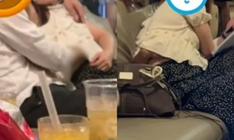 Đôi nam nữ có hành động phản cảm giữa quán cà phê Hà Nội, nhiều khách hàng bức xúc: “Thiếu ý thức nơi công cộng”