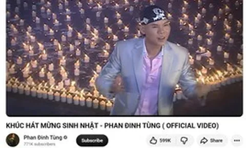 Phan Đinh Tùng kiếm bao tiền từ MV "Khúc hát mừng sinh nhật"?