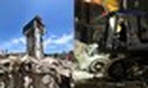 Đã dỡ bỏ “nhà một cột” giữa đại công trường vành đai 2,5