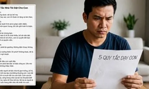 Bài đăng "5 quy tắc nhà tôi đặt cho con" khiến cả MXH bùng nổ: Đọc xong không hiểu bố mẹ có vấn đề tinh thần hay không?