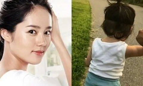 Con gái Han Ga In lọt top 1% bé thông minh nhất Hàn Quốc, 40 tháng tuổi tự dưng biết đọc tiếng Anh dù chẳng ai dạy cho