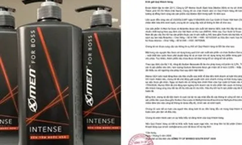 XMEN Việt Nam lên tiếng sau thông tin sữa tắm, nước rửa tay bị thu hồi và tiêu huỷ