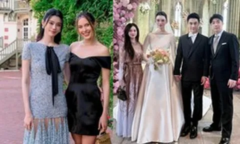 Hôn lễ xa hoa của thiếu gia và nàng "Lọ Lem": Con nhà tỷ phú, ngôi sao thể thao đồng loạt đổ bộ
