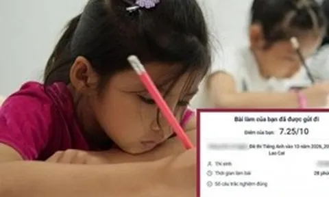 Bị CHỈ TRÍCH vì cho con lớp 1 làm thử đề tiếng Anh vào lớp 10, bà mẹ Phú Thọ "nổi cáu": Sao nhiều người sân si thế?