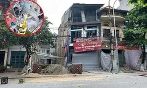 Vụ đào móng khiến nhà hàng xóm nứt toác ở Bắc Ninh: Căn nhà đã bị phá dỡ, chốt phương án bồi thường