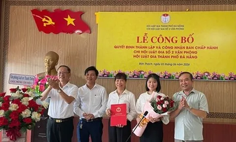 Hội Luật gia Đà Nẵng thành lập Chi hội Luật gia số 2