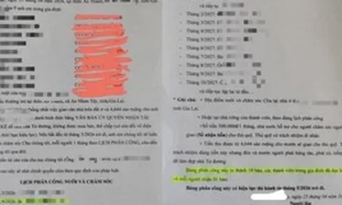 Bảng phân công của 1 gia đình 9 người con đang xôn xao MXH: Chi tiết đến đau lòng!