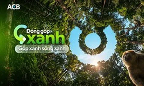 ACB triển khai sáng kiến “đóng góp xanh” - nền tảng đóng góp minh bạch vì môi trường trên ACB ONE