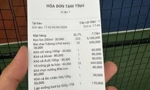 Hóa đơn gần 7 triệu đồng ở sân pickleball: Người trong cuộc lên tiếng làm rõ thông tin 290 lon bia