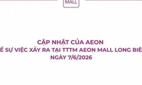 AEON Mall tiếp tục xin lỗi vụ khách hàng bị nghi lấy cắp đồ ở Long Biên nhưng chưa chân thành?