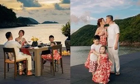 Chi Bảo tổ chức tiệc sinh nhật lãng mạn cho bà xã tại resort 5 sao ở Côn Đảo