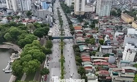 Cận cảnh khu vực sẽ di dời 110 hộ dân để làm bãi đỗ xe tĩnh trên đường Đại Cồ Việt