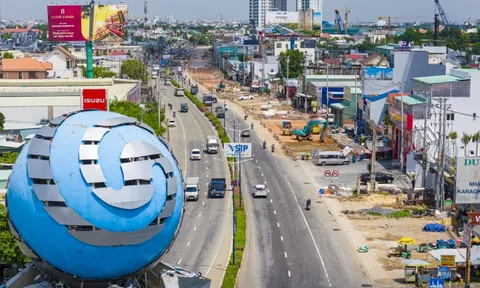 Quốc lộ 13 TP.HCM rầm rộ thi công lên 8 làn xe