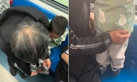 Ra đường thích nhất là gặp được một người ông văn minh thế này ở nơi công cộng