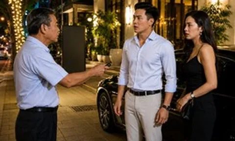 Phát hiện con rể đi cùng bồ nhí, bố vợ làm một hành động khiến anh ả tái mặt