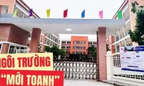 Hà Nội vừa có thêm 1 trường THCS công lập mới toanh: Rất to đẹp, tháng 7 này bắt đầu tuyển sinh, bố mẹ đừng bỏ lỡ!