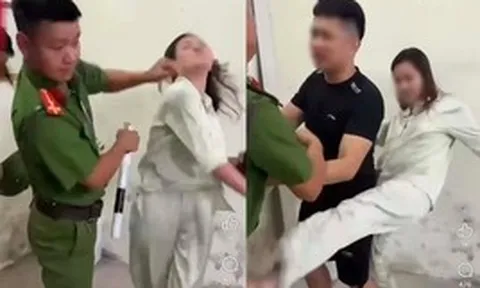 Danh tính người phụ nữ chửi bới, đánh chiến sĩ công an ở Thái Nguyên