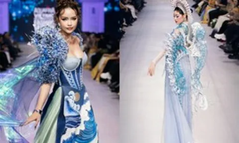 Dàn hoa, á hậu đổ bộ show Đặng Trọng Minh Châu, Ngọc Châu - Khánh Vân chiếm spotlight