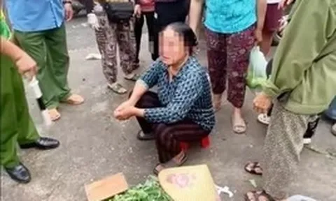 Xôn xao người phụ nữ bán rau bị chủ quán hải sản xịt vòi nước gây chảy máu mắt: Công an vào cuộc