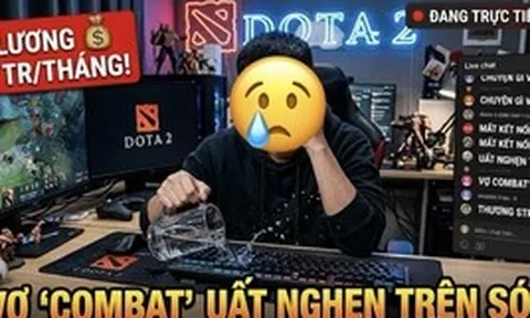 Kiếm 40 triệu/tháng, nam streamer bị vợ “combat” uất nghẹn ngay trên sóng
