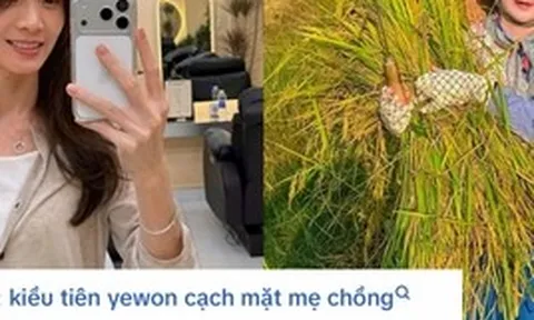 “Kiều Tiên cạch mặt mẹ chồng Hàn Quốc” lên hot search