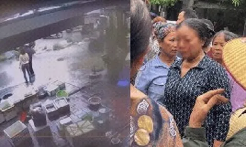Camera ghi lại toàn cảnh vụ người bán rau bị xịt nước áp lực cao vào mặt: Nhân chứng kể lại phút gây phẫn nộ
